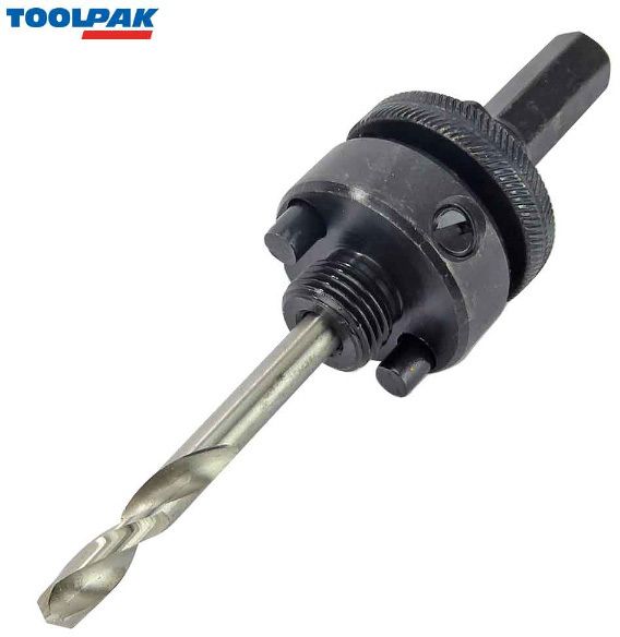 TOOLPAK BAB02 HOLESAW ARBOR 7/16" HEX SHANK