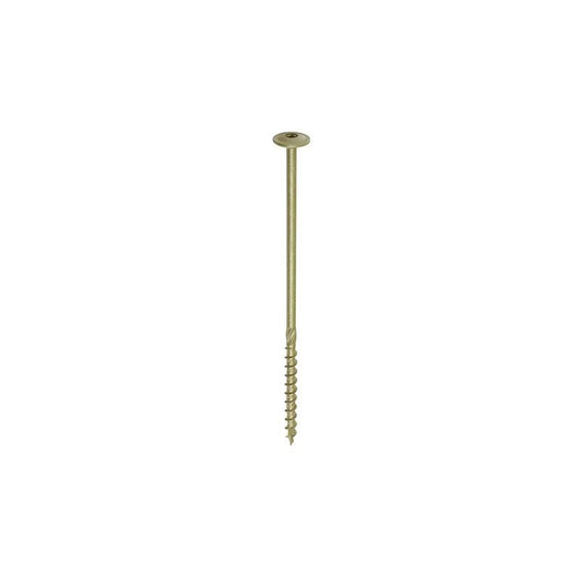 TIMCO INDEX SCREW WAFER HEAD 8.0 x 200mm (BOX 50) GREEN 200INW