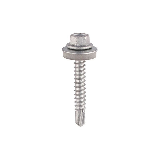 TIMCO SELF DRILLING ROOFING SCREWS WITH WASHERS 5.5 x 38mm (BAG 110) L38W16BB