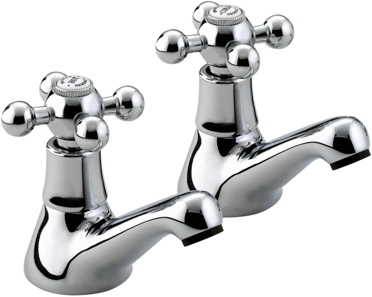 BRISTAN R 1/2 C REGENCY BASIN TAPS 1/2" CHROME