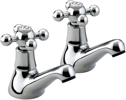 BRISTAN R 1/2 C REGENCY BASIN TAPS 1/2" CHROME