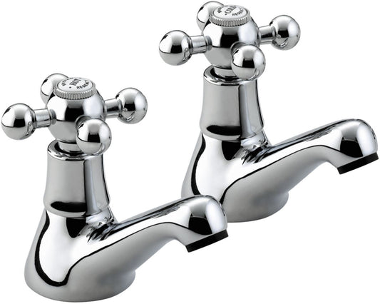 BRISTAN R 1/2 C REGENCY BASIN TAPS 1/2" CHROME