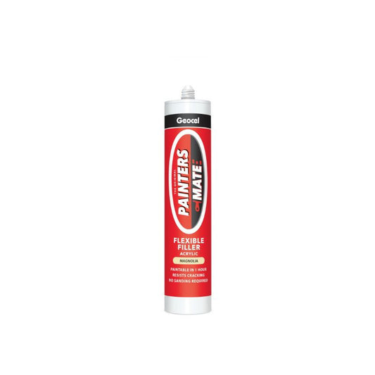 GEOCEL PAINTERS MATE 310ml FLEXIBLE ACRYLIC DECORATORS FILLER MAGNOLIA 2939461/C05