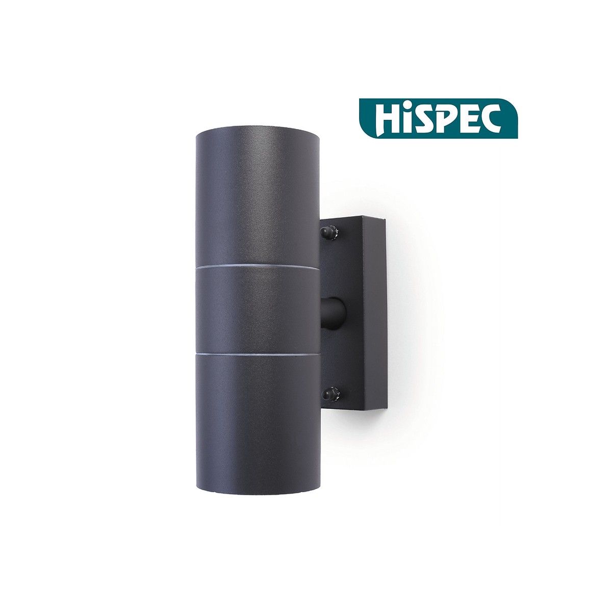 HIPSEC UP/DOWN WALL LIGHTS ANTH GREY HSLEDUL/GRY