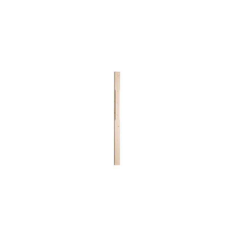 PINE HALF STOP CHAMFER NEWEL 90 x 1500mm ST1500PHALF