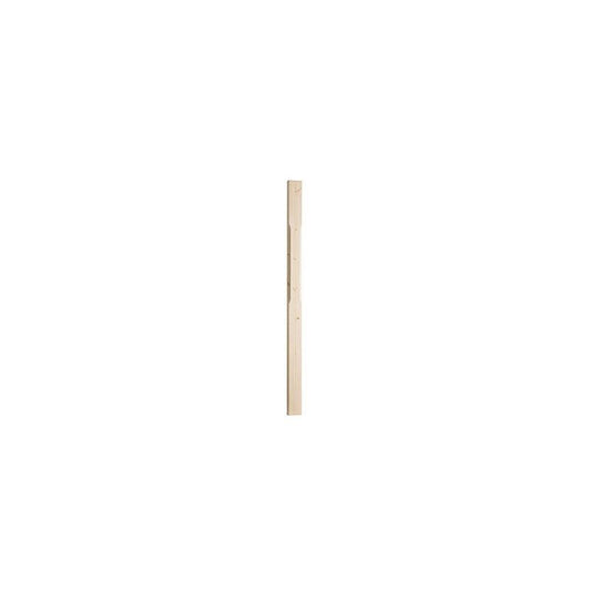 PINE HALF STOP CHAMFER NEWEL 90 x 1500mm ST1500PHALF