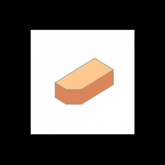 FORTERRA CRADLEY AN3.2 SMOOTH RED INTERNAL ANGLE 45deg 65mm SPECIAL SHAPED BRICK