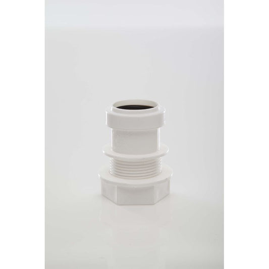 POLYPIPE PUSHFIT TANK CONNECTOR 32mm WP35 WP35G GREY