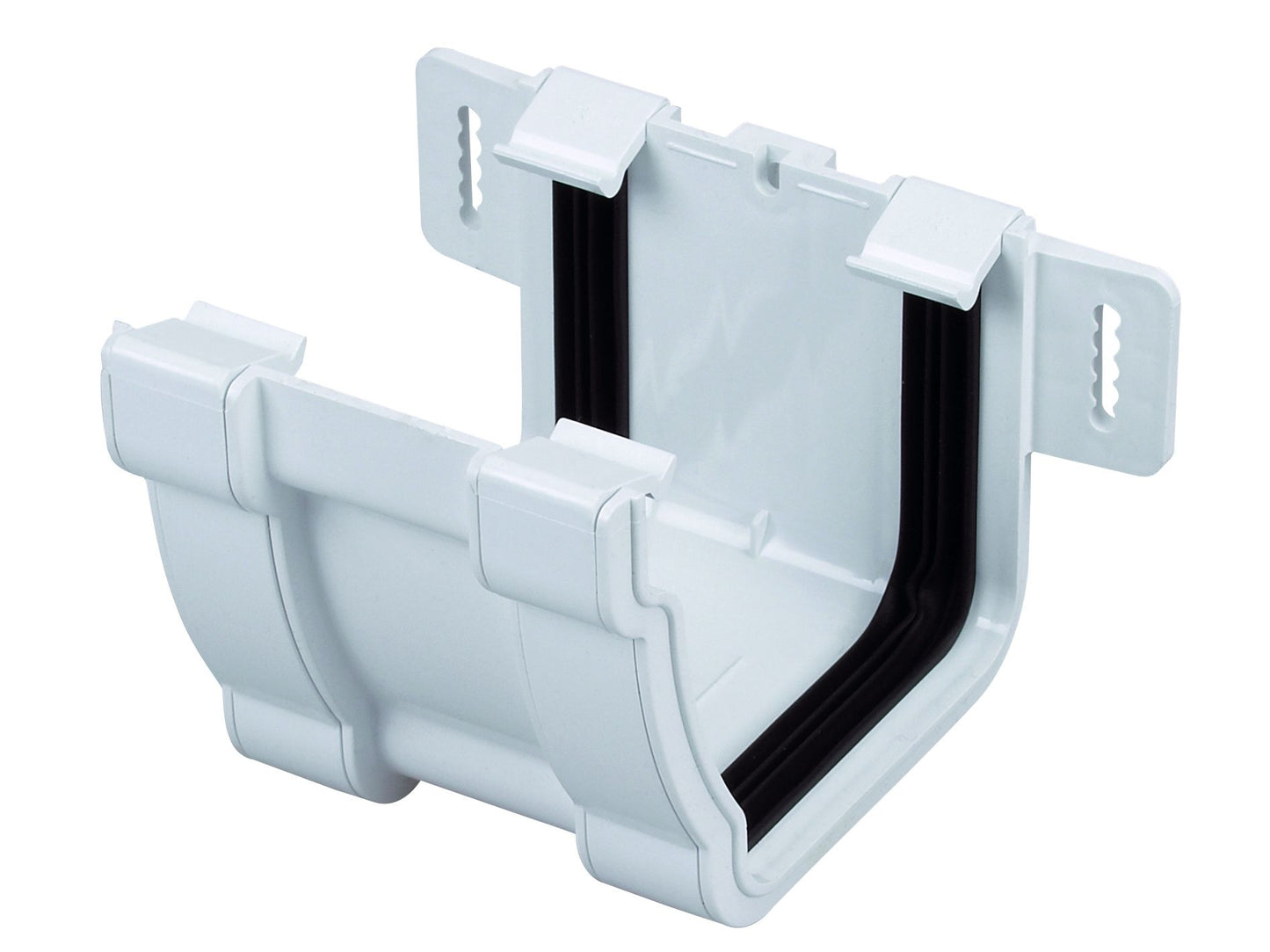 OSMASTORM 8T809 PVCU GUTTER JOINTING BRACKET 111mm 8T809W WHITE