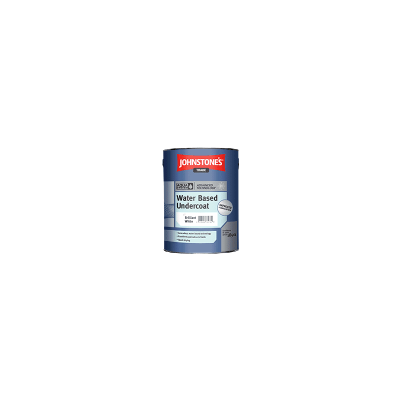 JOHNSTONES AQUA WATER BASED UNDERCOAT WHITE 2.5l 306894