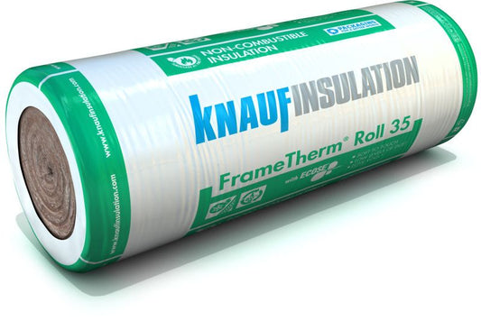 KNAUF FRAMETHERM ROLL 35 6000 x 570 x 90mm x 6.84m2 (PACK 2) 2407396
