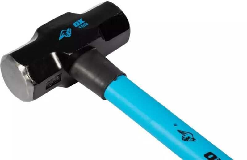 OX-T081510 TRADE FIBREGLASS HANDLE SLEDGE HAMMER 10lb