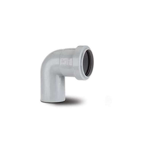 POLYPIPE PUSHFIT SWIVEL BEND 40mm x91.25deg WP24 WP24G GREY