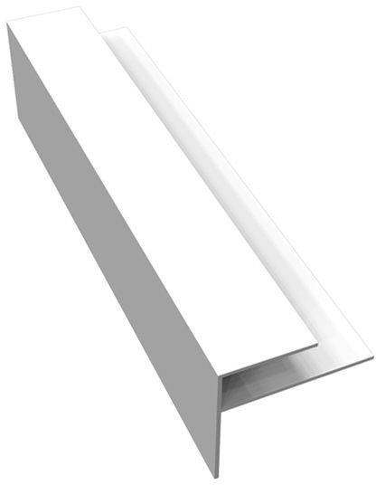 FREEFOAM F WALL TRIM 5m GLOSS BLACK F105BL