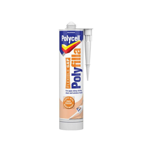 POLYFILLA FLEXIBLE GAP FILLER 290ml TUBE 5085287