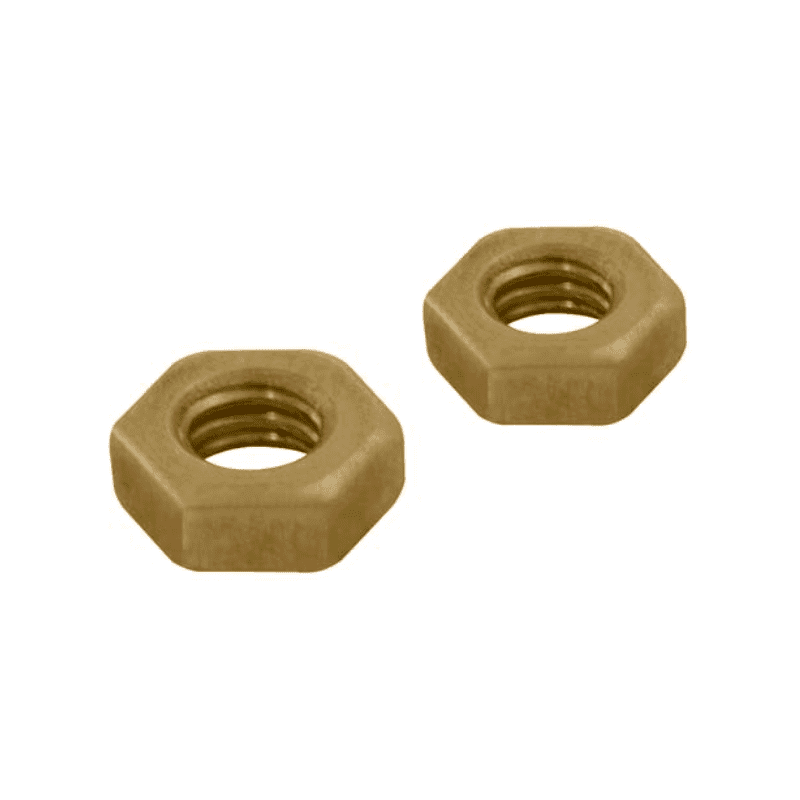 UNICRIMP BRASS NUT M4 QBFNM4
