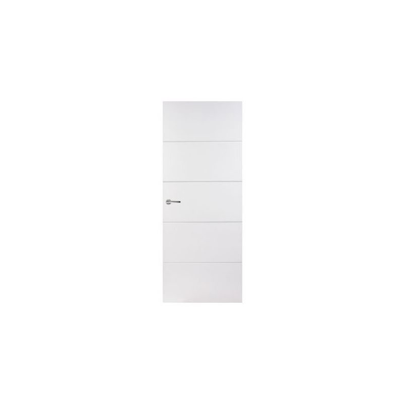 Premdor Horizontal 4 Line Smooth Door 6'6 x 2'3 1981 x 686 x 35mm
