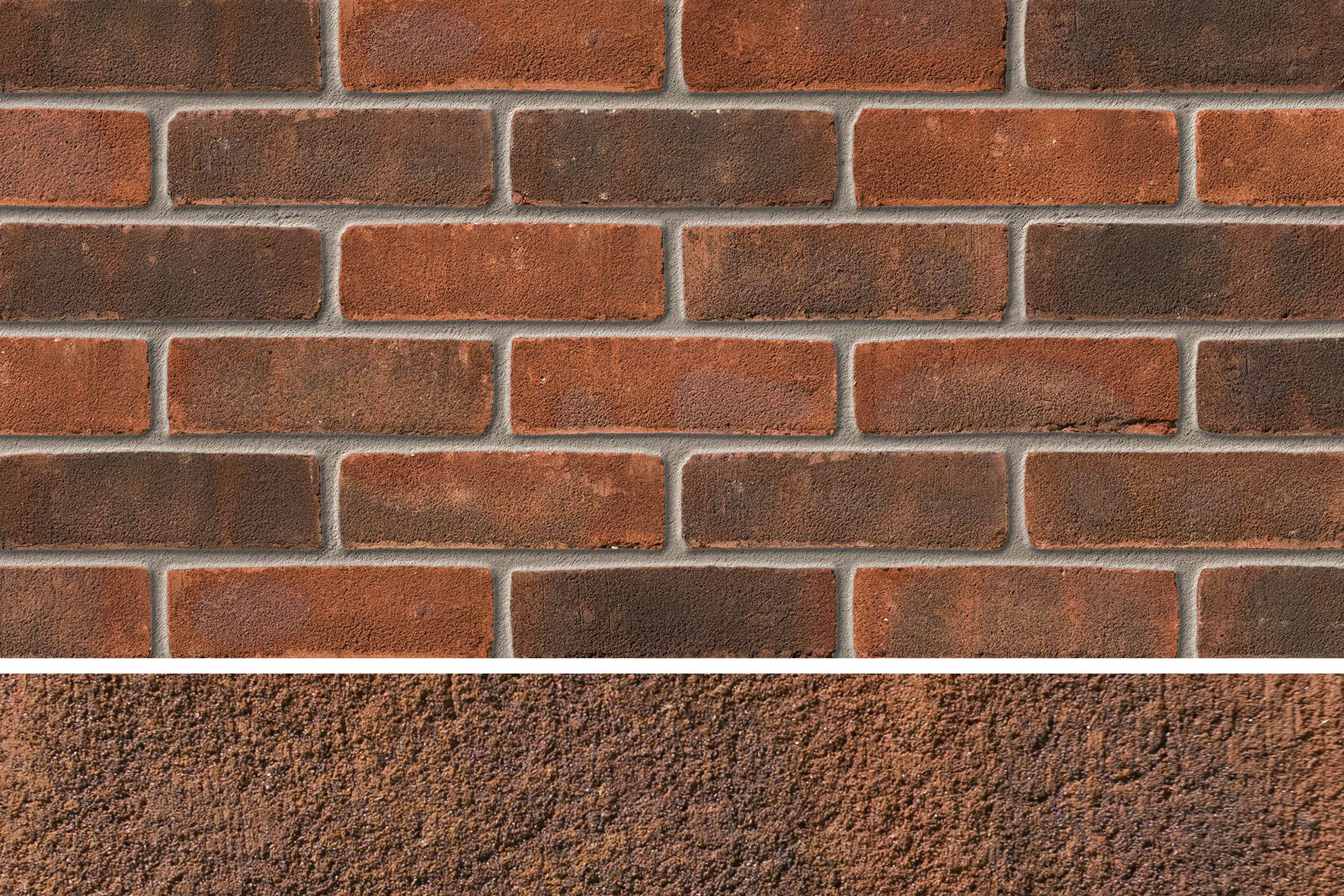 IBSTOCK LAYBROOK CISSBURY RED MULTI BRICK 65mm (95 PER LEG) A0767A