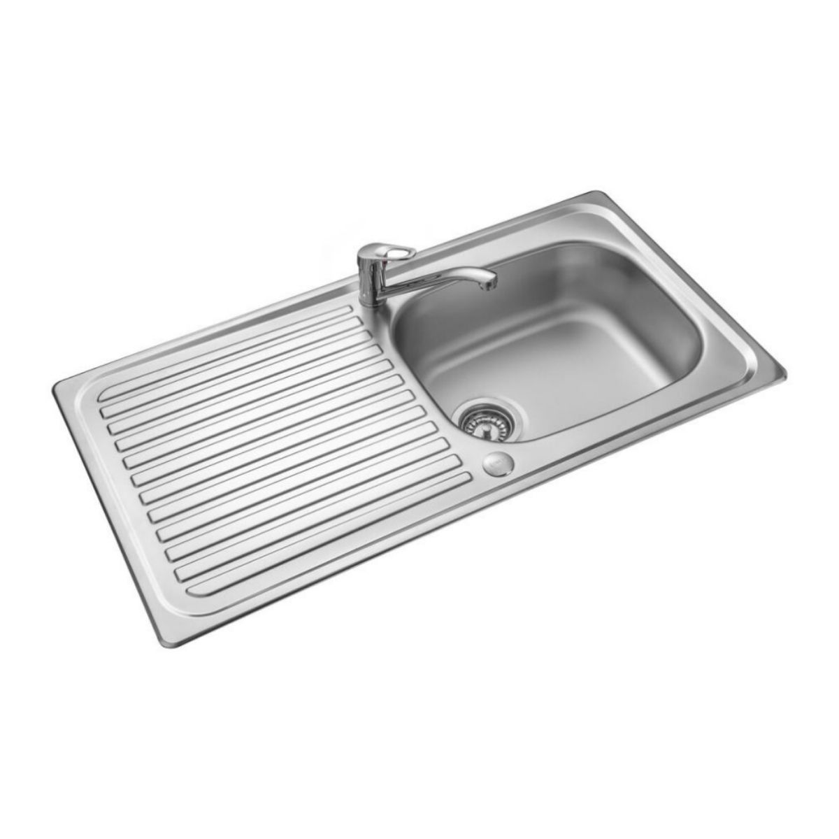 LEISURE LR9501/ LINEAR INSET 1 BOWL SINK 950 x 508mm SATIN STAINLESS STEEL