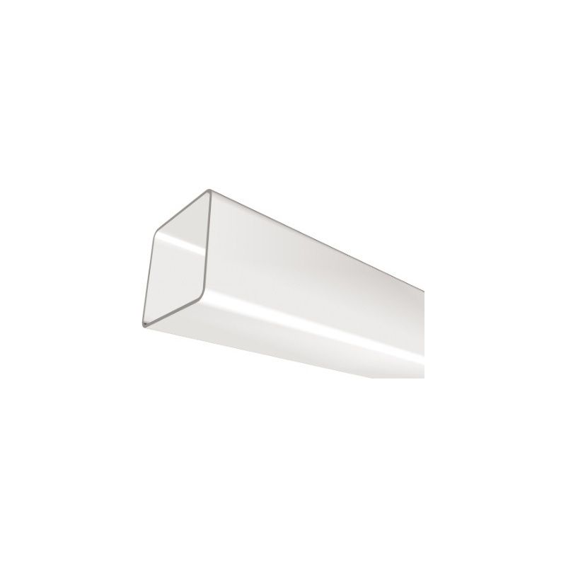 FREEFLOW SQUARE PIPE 5.5m WHITE FSP550