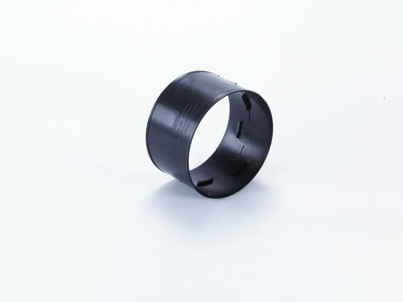 POLYPIPE RIDGIDUCT TWINWALL COUPLER DOUBLE SOCKET 94mm BLACK RBC94