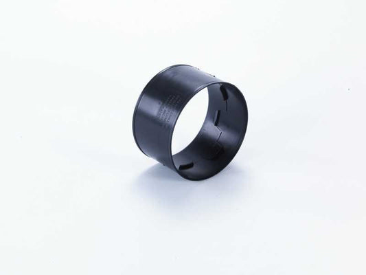 POLYPIPE RIDGIDUCT TWINWALL COUPLER DOUBLE SOCKET 94mm BLACK RBC94