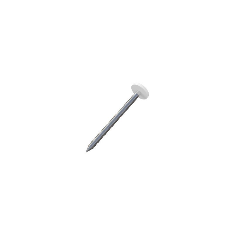 FREEFOAM PLASTOP NAILS 50mm WHITE (BOX OF 100) N50