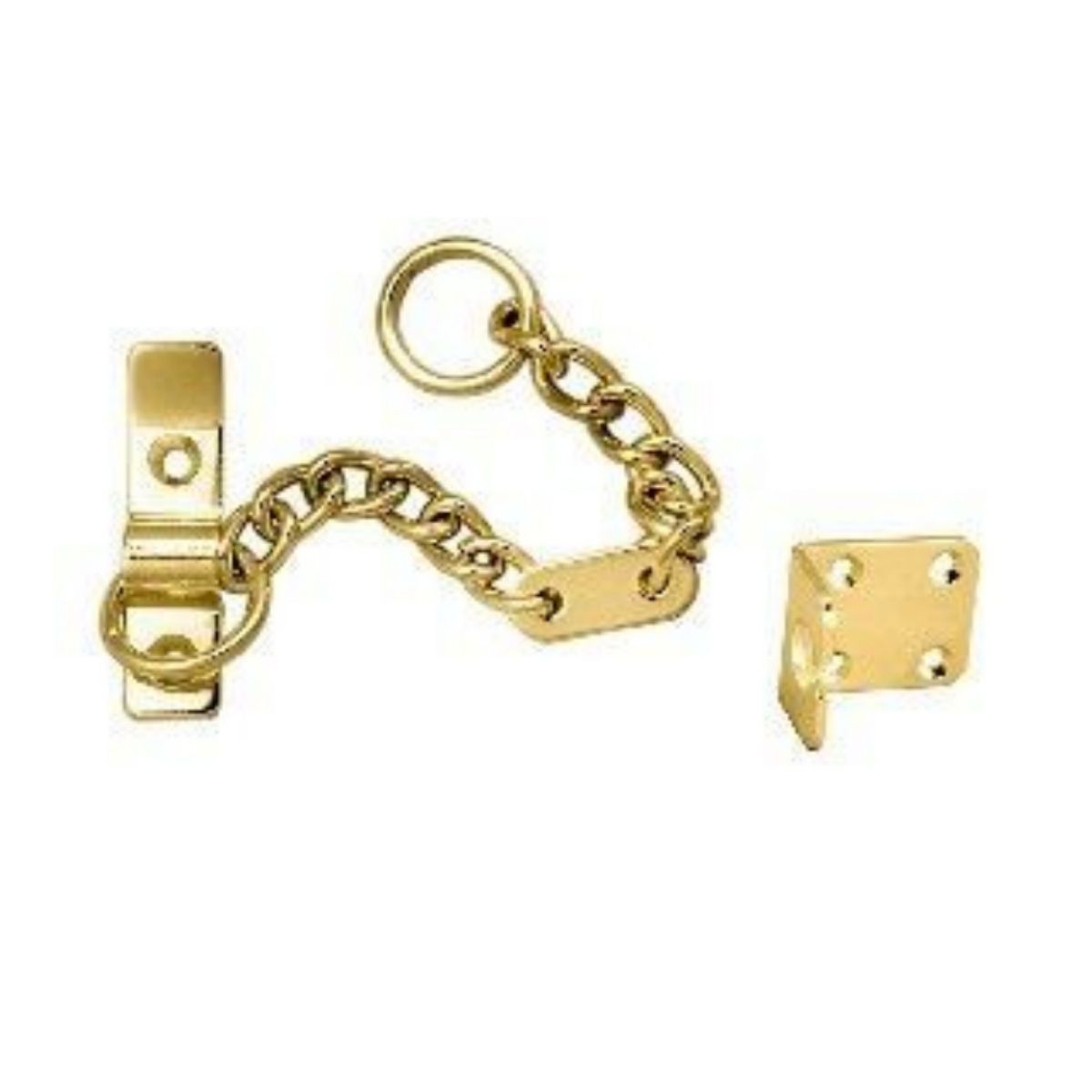 CARLISLE BRASS HEAVY DOOR CHAIN EB.