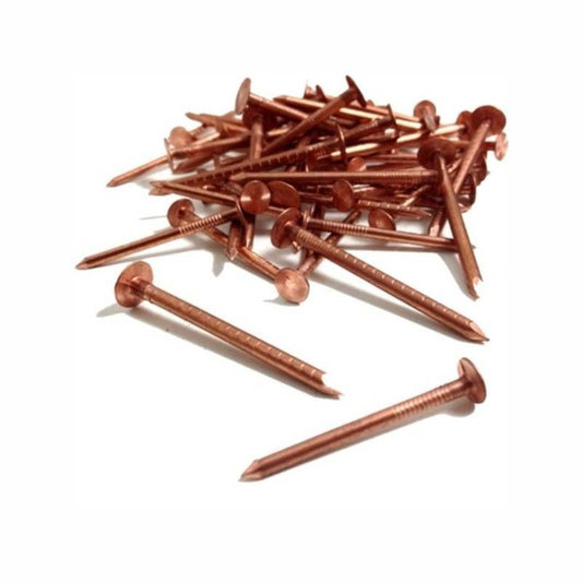 PREPACKED COPPER CLOUT NAILS 30 x 2.65mm x 1kg N9CCB4030