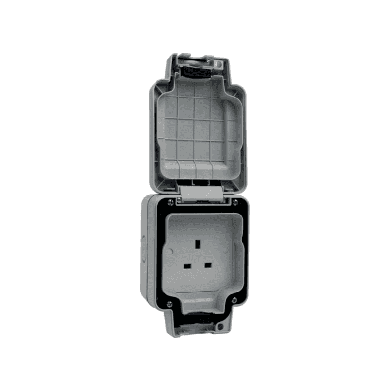 HAGER WXPS81 UN SWITCHED 1G OUTDOOR SOCKET