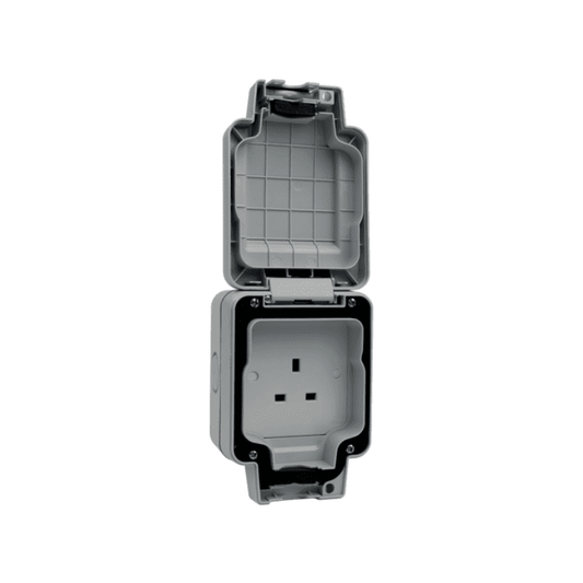 HAGER WXPS81 UN SWITCHED 1G OUTDOOR SOCKET