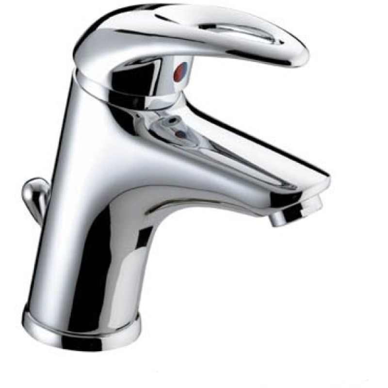 BRISTAN J BAS C JAVA BASIN MIXER C/W CLICKER WASTE CHROME