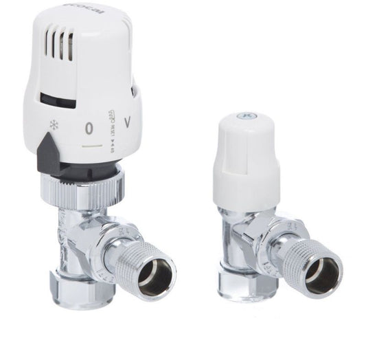 ALTECNIC LTC ECOPAC THERMOSTATIC RADIATOR VALVE PACK CXC ANGLED 15mm 200445