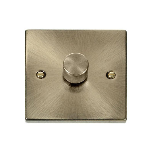 CLICK VPAB140 1G 2WAY 400W DIMMER SW ANT BRASS