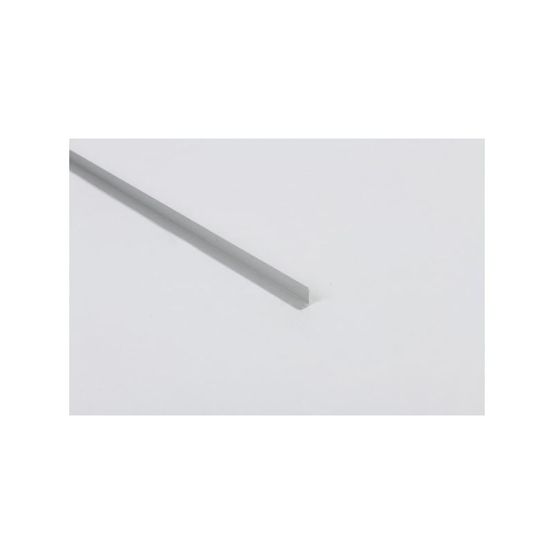 ROTHLEY RK01402A10 ANODISED ALUMINIUM EDGE PROTECTING PROFILE 14mm x 10mm x 1m SILVER