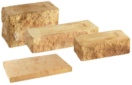 BRADSTONE OLD RIVEN COPING 530 x 300 x 50mm AUTUMN COTSWOLD 23131