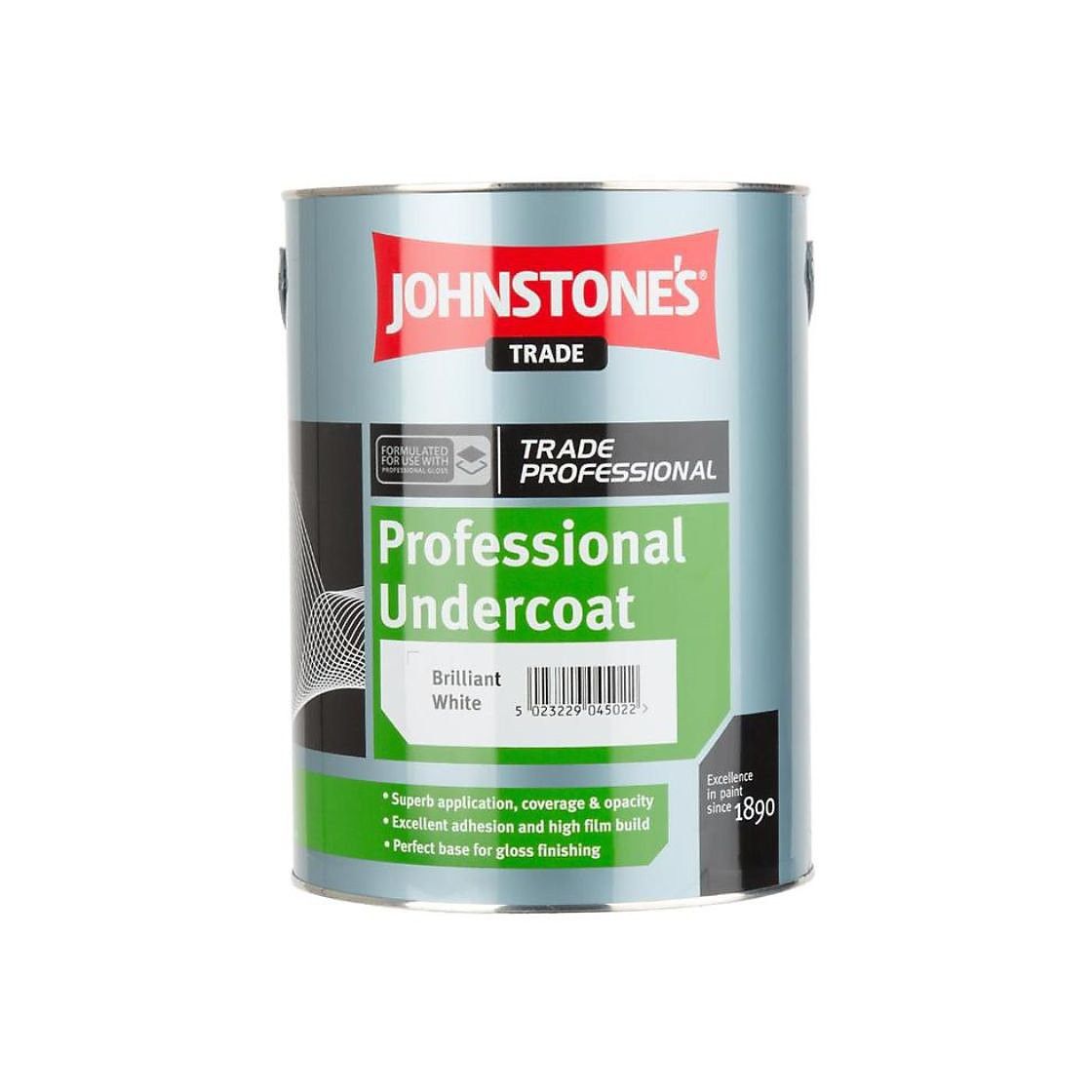 JOHNSTONES UNDERCOAT BRILLIANT WHITE 2.5l 301664