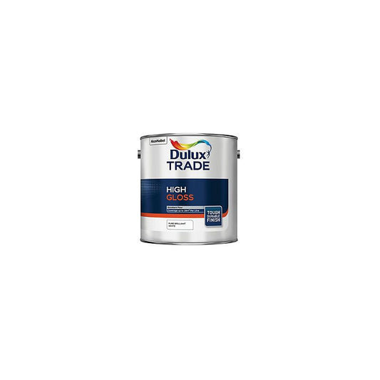 DULUX TRADE HIGH GLOSS 5l PURE BRILLIANT WHITE 5091026
