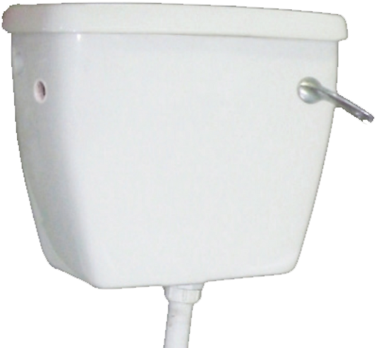 LECICO ASWHLLBILEV ATLAS LOW LEVER CISTERN & FITTINGS WHITE