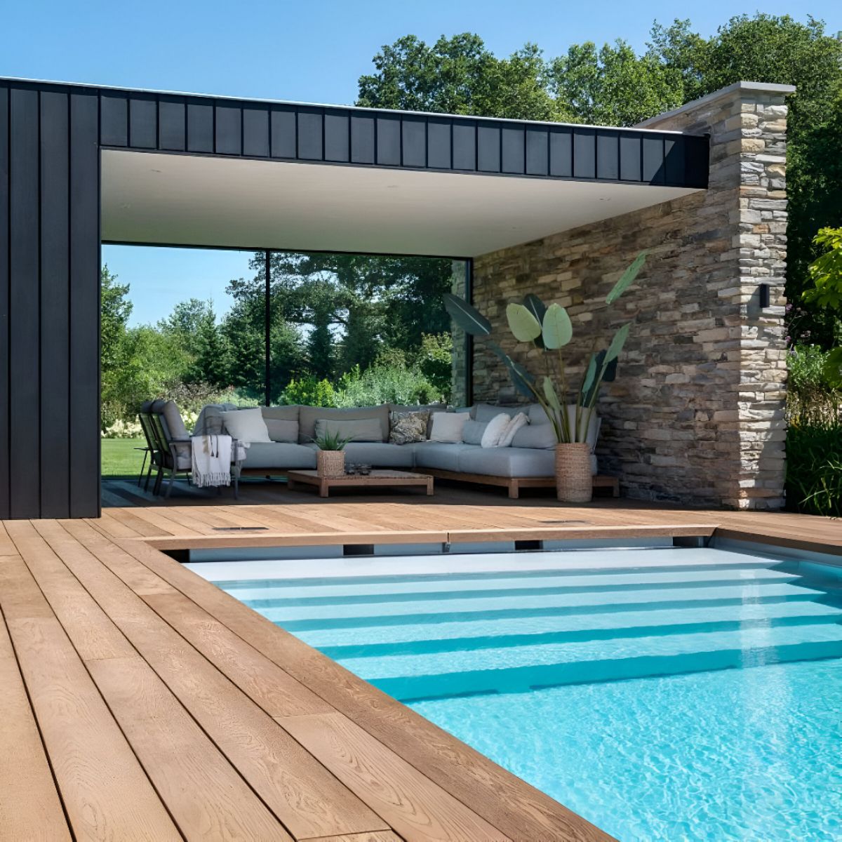 Millboard Enhanced Grain Decking 176 x 32 x 3600mm Coppered Oak