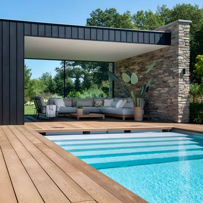 Millboard Enhanced Grain Decking 176 x 32 x 3600mm Coppered Oak