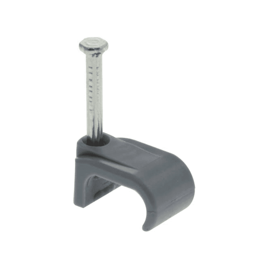 UNICRIMP TWIN & EARTH FLAT CABLE CLIPS 10-16mm GREY QFC7