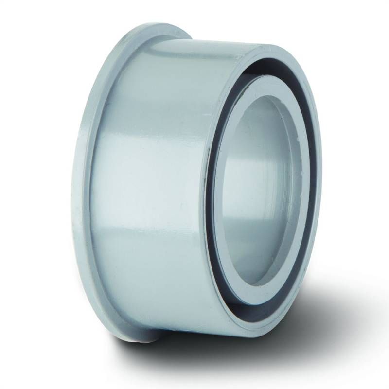 POLYPIPE SOIL SOLVENT BOSS ADAPTOR 40mm SW81 SW81G GREY