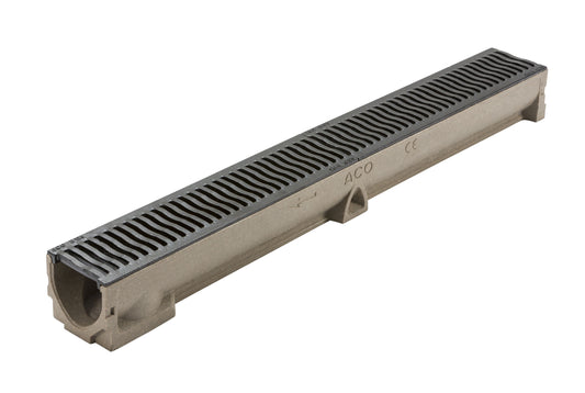ACO RAINDRAIN B125 MOSAIC CHANNEL ASSEMBLY 1000 x 118 x 97mm 47008