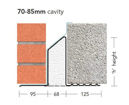 IG Lintel L1/HD 75 WIL 1350mm 