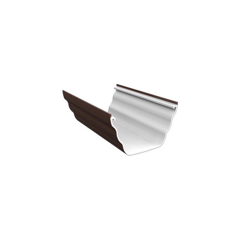 FREEFLOW OGEE GUTTER 4m LEATHER BROWN FOG400LB