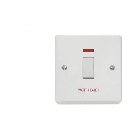 CONTACTUM 2-POLE SWITCH FLEX WATER HEATER NEON 20a X1795