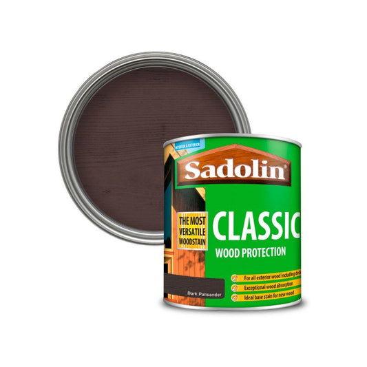 SADOLIN CLASSIC WOODSTAIN 1l DARK PALISANDER 5028475