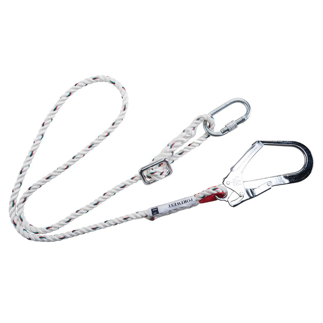 Adjustable 2m Restraint Lanyard  , , R, White