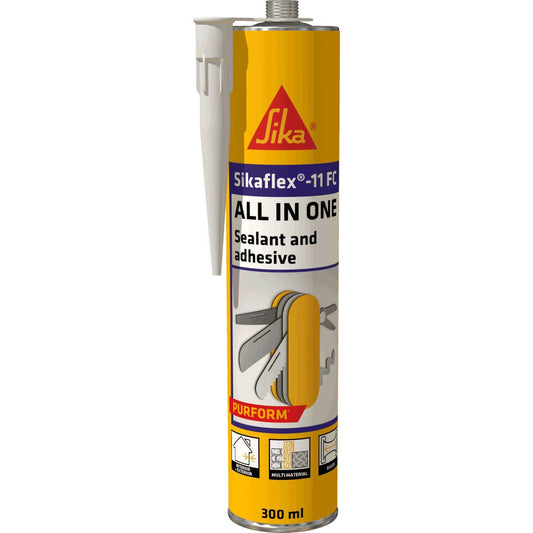 Sika Sikaflex -11Fc Joint Sealant & Adhesive Purform 300ml Conc Grey
